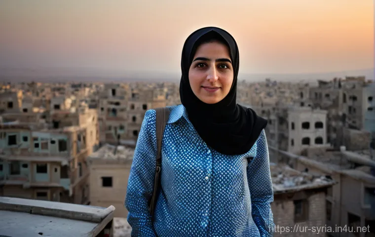 시리아의 주요 언론 매체 - **Prompt 1: A New Dawn for Syrian Journalism**
"A resilient Syrian female journalist in her late...