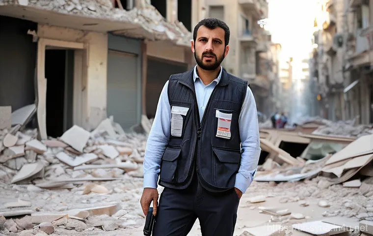 시리아의 주요 언론 매체 - **Prompt 1: A New Dawn for Syrian Journalism**
    "A resilient Syrian female journalist in her late...