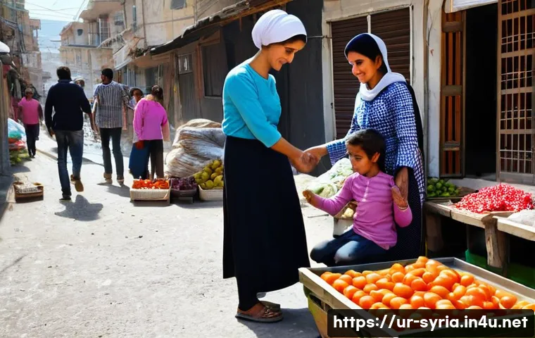 시리아 난민이 많은 국가 - Resilience in a Turkish City: Daily Life of Syrian Refugees**

**Prompt:** A vibrant street scene in...